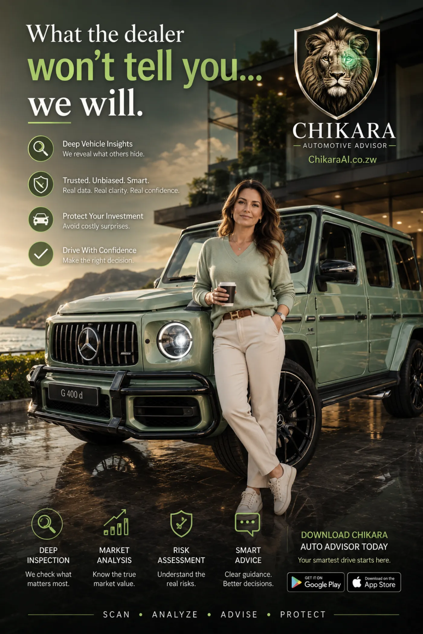 Automotive Advisor campaign creative: What the dealer won’t tell you
